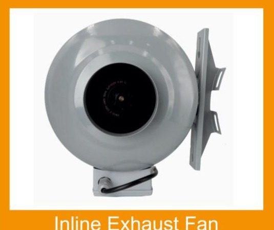 Inline duct exhaust fan